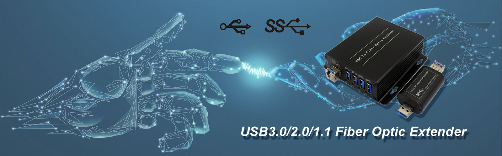 Riempitivo a fibra ottica di USB