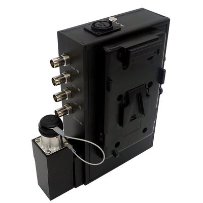 sistema della macchina fotografica della fibra 3G con la linea di andata e di ritorno audio di deviazione standard di dati 422/485/Intercom/del livello sopra il cavo a fibre ottiche ibrido di SMPTE