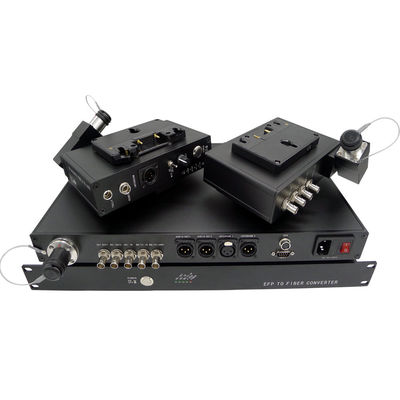 Video citofono Tally Fiber Camera System SDI di dati audio al convertitore della fibra