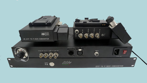 Video citofono Tally Fiber Camera System SDI di dati audio al convertitore della fibra