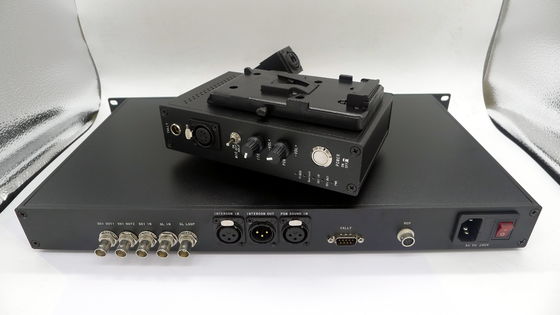 Radiodiffusione telecomandata TV SDI Tally Rcp TTL PGM del CCU di OB'Van Intercom al sistema della fibra