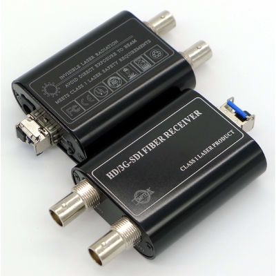Riempitivo ottico del convertitore 3G-SDI della video di SFP di radiodiffusione 3G/HD-SDI di dati audio fibra a fibra ottica splendida di Ethernet