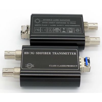 Riempitivo ottico del convertitore 3G-SDI della video di SFP di radiodiffusione 3G/HD-SDI di dati audio fibra a fibra ottica splendida di Ethernet