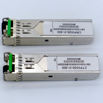 ricetrasmettitore CWDM di SFP della trasmissione video di 12G 4K SDI