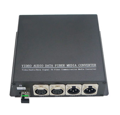 2 il Pin XLR di modo 3 ha equilibrato l'audio analogico sopra il ricetrasmettitore del riempitivo della fibra