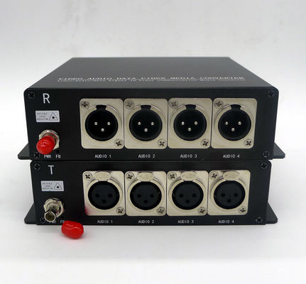 2 il Pin XLR di modo 3 ha equilibrato l'audio analogico sopra il ricetrasmettitore del riempitivo della fibra