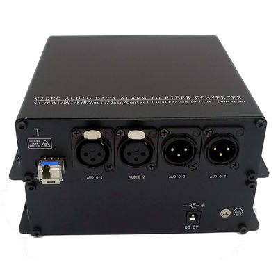 I Bi-Di XLR hanno equilibrato l'audio al Pin XLR del convertitore 2-Ch 3 della fibra