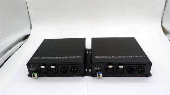 I Bi-Di XLR hanno equilibrato l'audio al Pin XLR del convertitore 2-Ch 3 della fibra