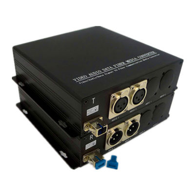 Audio unidirezionale di 2CH AES EBU sopra il riempitivo della fibra per il sistema di radiodiffusione