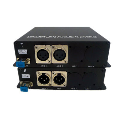 Audio unidirezionale di 2CH AES EBU sopra il riempitivo della fibra per il sistema di radiodiffusione