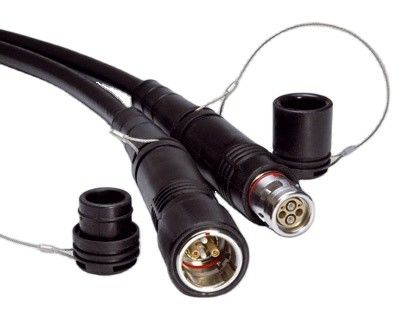Cavo ibrido fotoelettrico del connettore della fibra del sistema di radiodiffusione SMPTE
