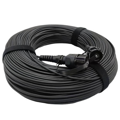 Cavo di toppa del cavo a fibre ottiche del campo con il connettore doppio di ODVA LC