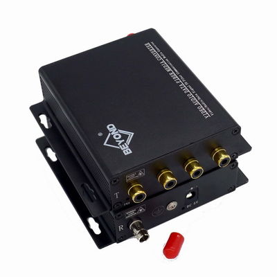 audio ottico di 4ch RCA al modo misto o singolo del convertitore della fibra