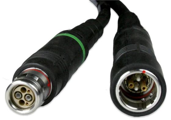 Connettore della fibra di singolo modo SMPTE e spina fissa del pannello di recinzioni
