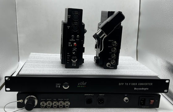 Sistema della macchina fotografica della fibra del EFP con il connettore del controllo LEMO 3K93C del citofono