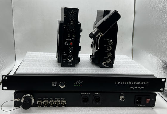 Sistema della macchina fotografica della fibra del EFP con il connettore del controllo LEMO 3K93C del citofono