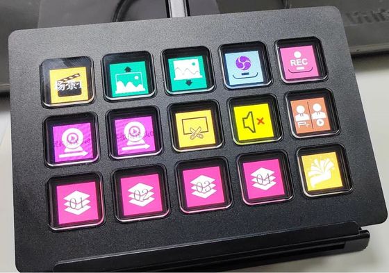 Chiave LCD personalizzabile della tastiera 15 della piattaforma della corrente