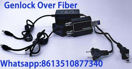 Genlock al convertitore Genlock (BB/della fibra di CVBS/livello tri) sopra il riempitivo della fibra ottica (bordi) con Mini Size, modulo di w/SFP